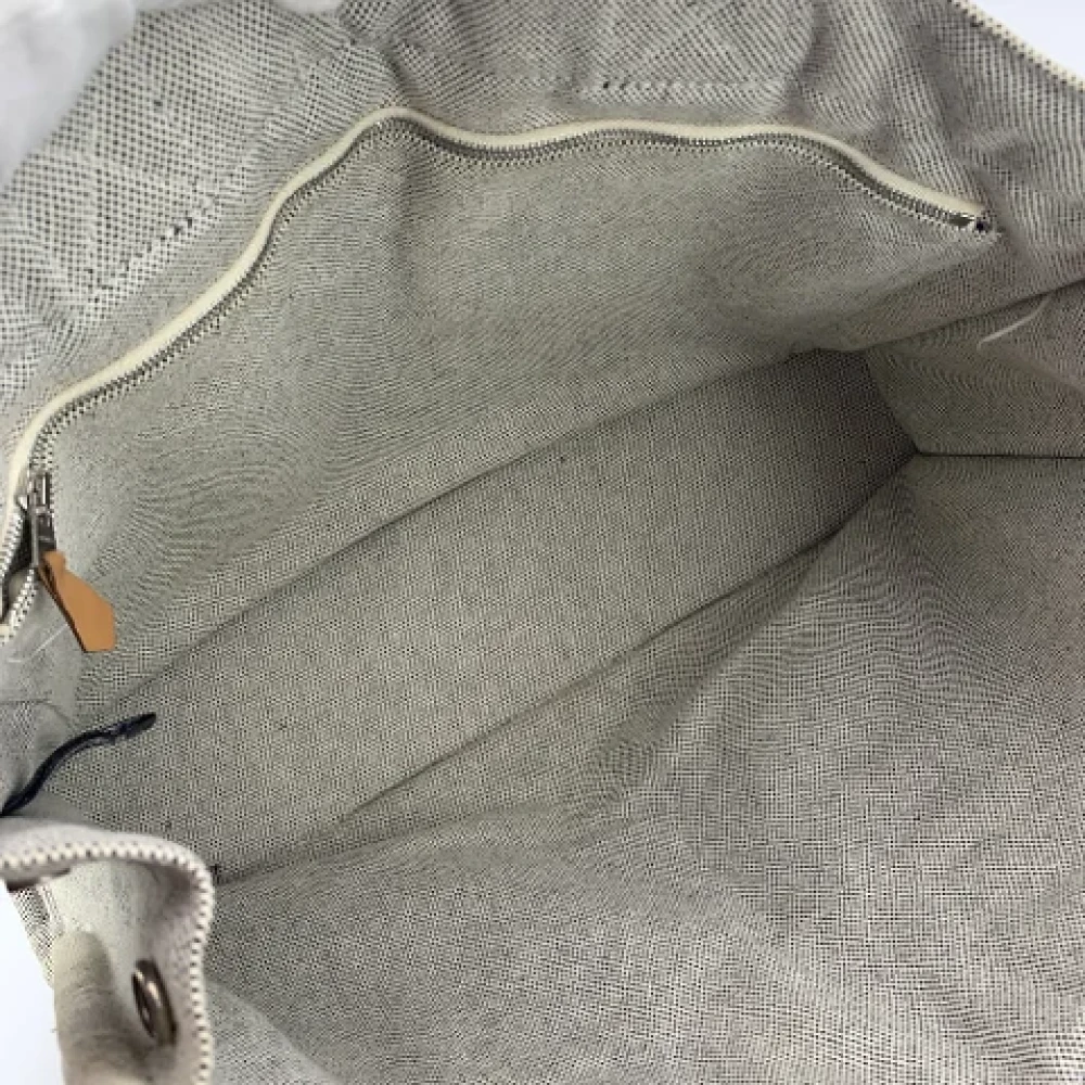 Hermès Vintage Pre-owned Leather handbags Gray Dames