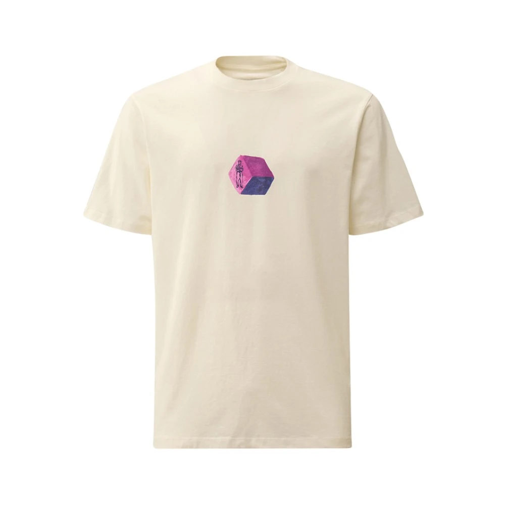 C.P. Company Witte Geribbelde Kraag Trui White Heren