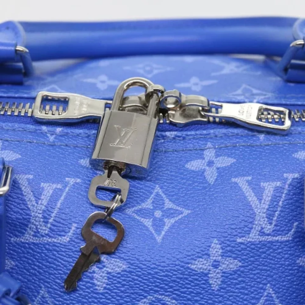 Louis Vuitton Vintage Pre-owned Canvas handbags Blue Dames