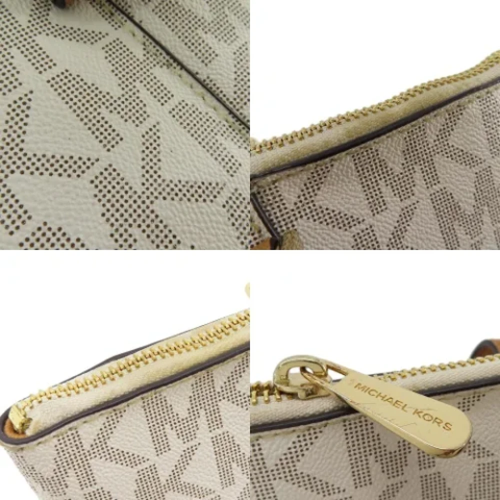 Michael Kors Pre-owned Canvas totes Beige Dames