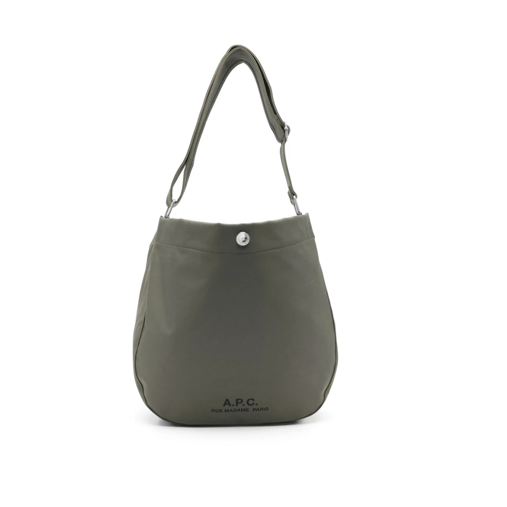 A.p.c. Khaki Bum Bag met Verstelbare Band Green Heren
