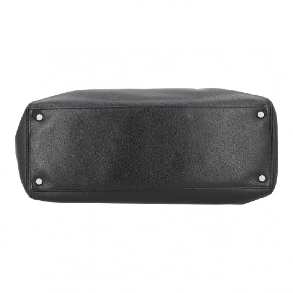 Chanel Vintage Pre-owned Leather chanel-bags Black Dames