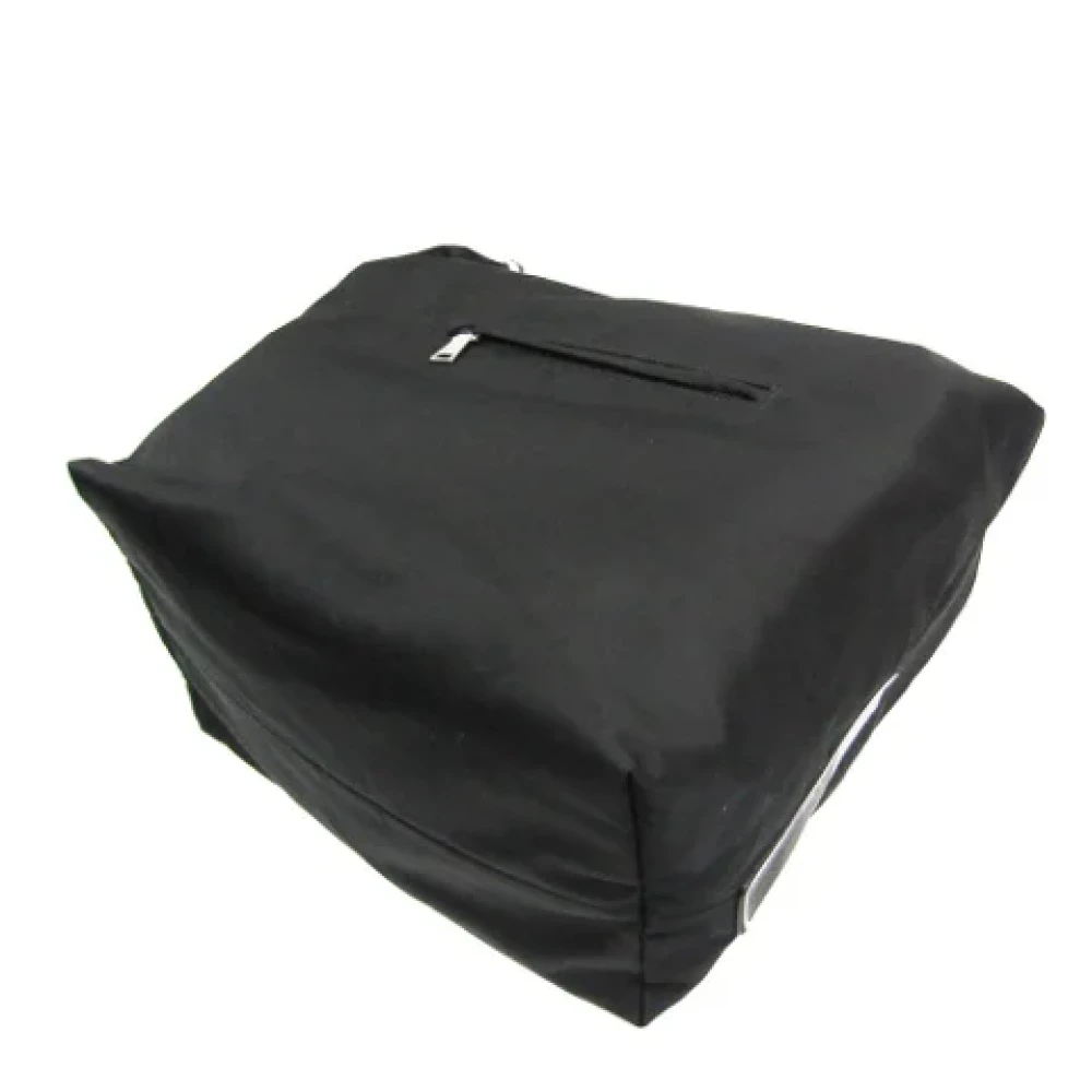 Prada Vintage Pre-owned Nylon shoulder-bags Black Dames