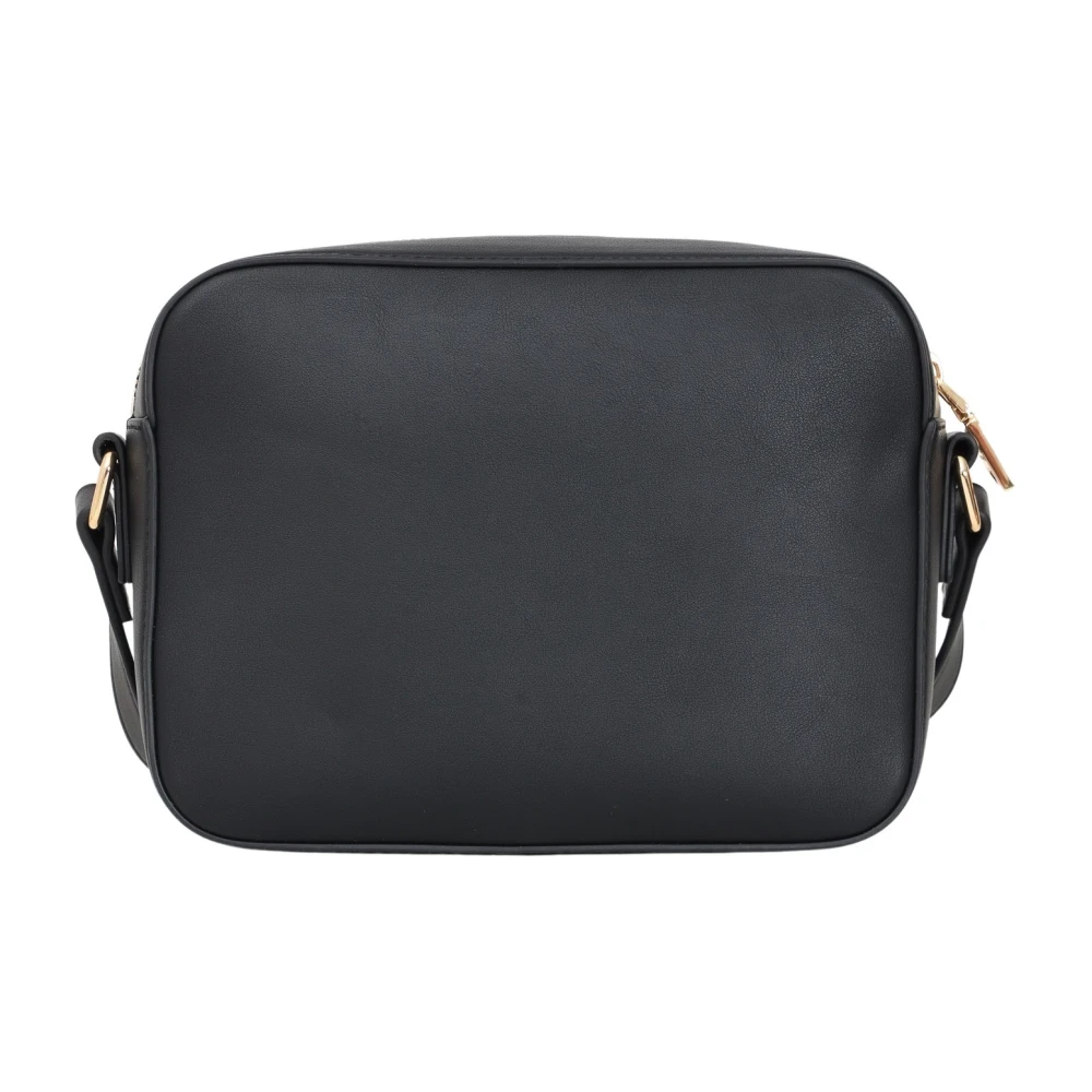 Love Moschino Zwarte schoudertas met monogramlogo Black Dames