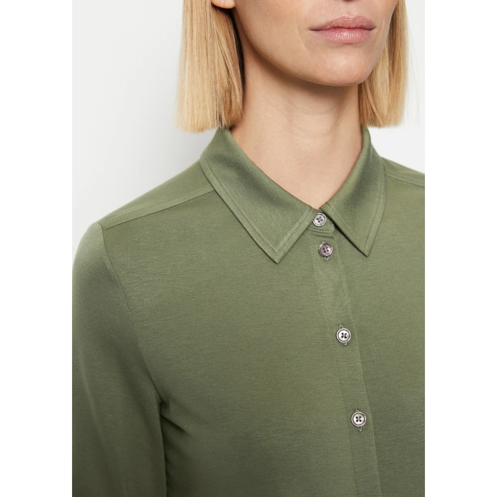 Marc O'Polo Jersey blouse regulier Green Dames