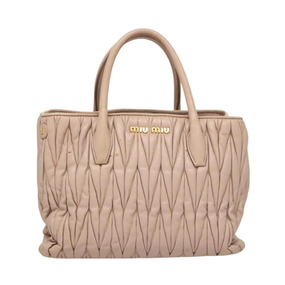 Pre-owned > Pre-owned Bags > Pre-owned Tote Bags - - Miu Miu Pre-owned - Modalova