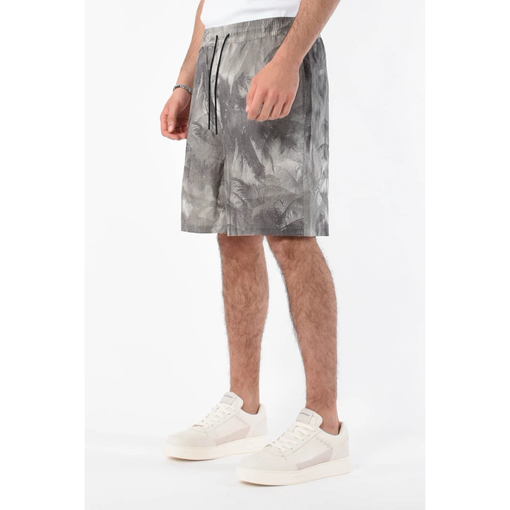 Emporio Armani Casual Shorts Gray Heren