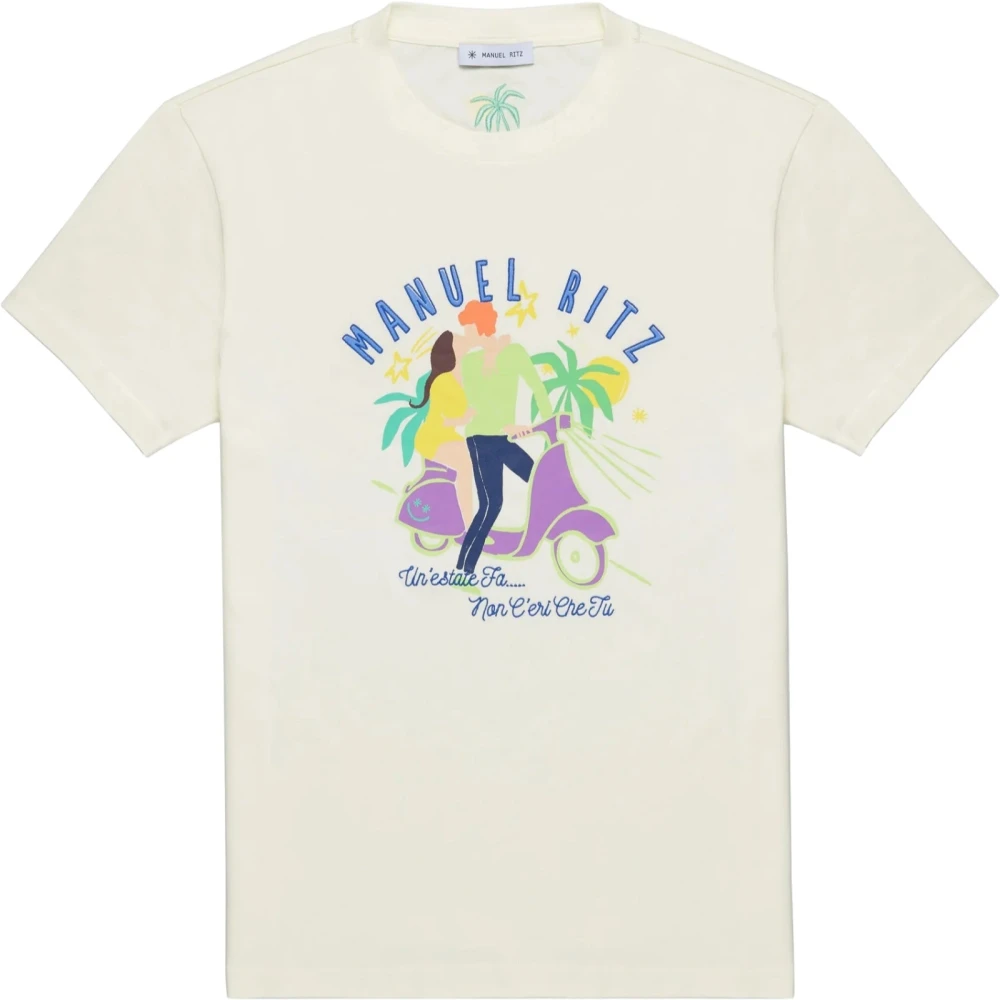 Manuel Ritz T-Shirts White Heren
