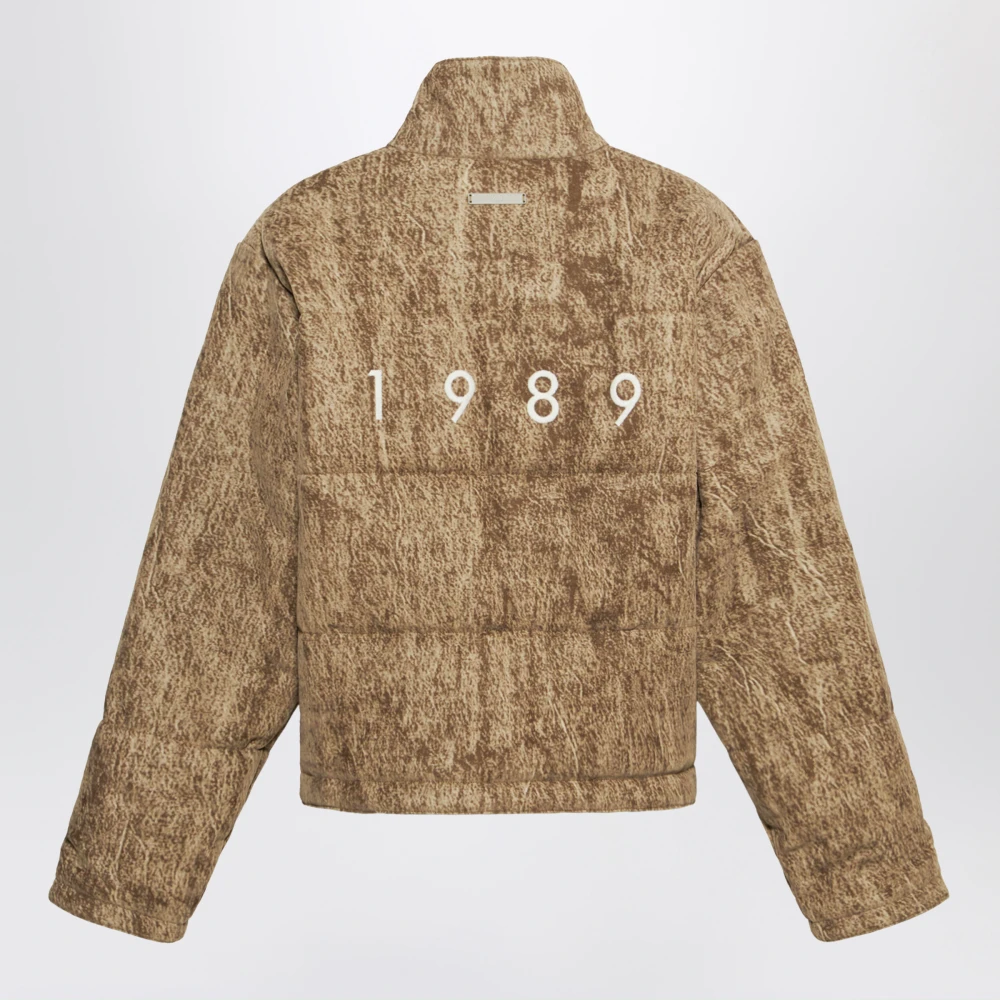 1989 Studio Puffer Jacket Brown Heren