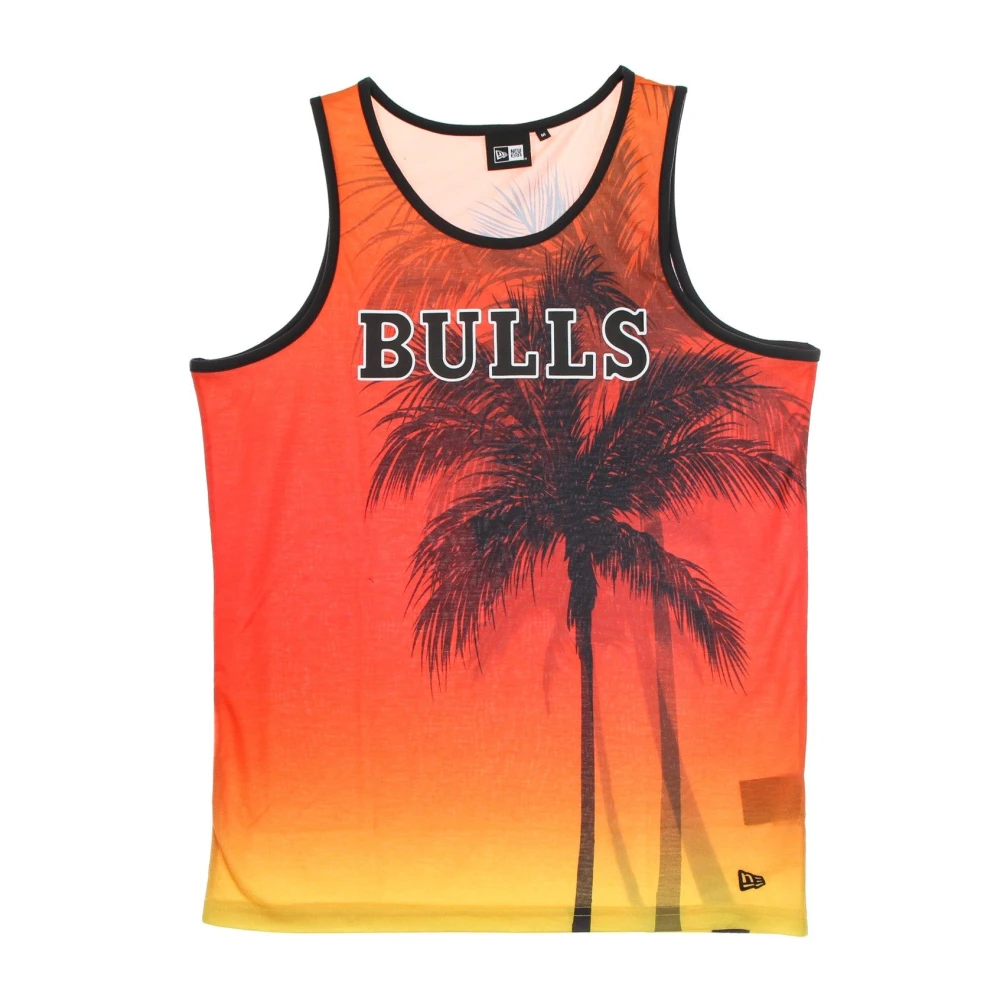 New era Chicago Bulls All Over Print Tank Multicolor Dames