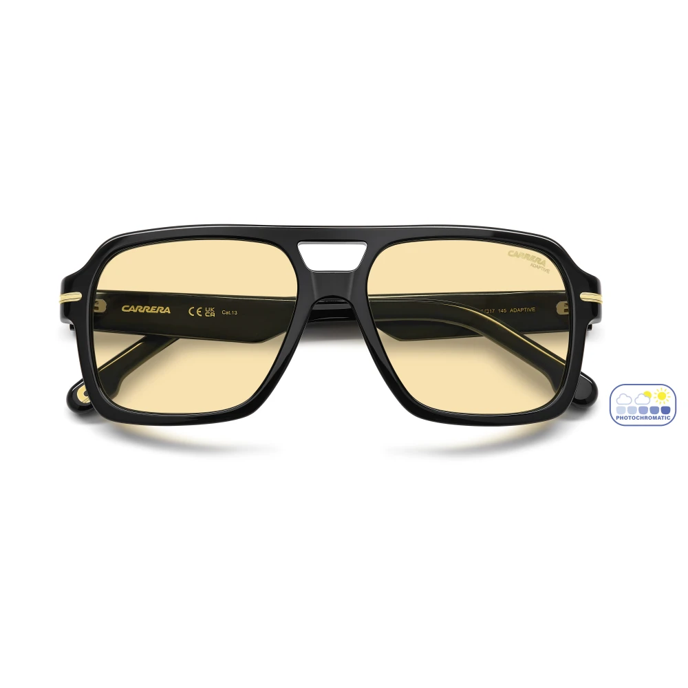 Carrera Unisex Black Sunglasses, 56 Mm, Ca 377 Sunglasses