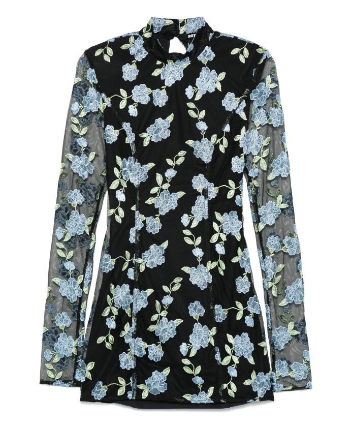 black-flared-cuffs-dress
