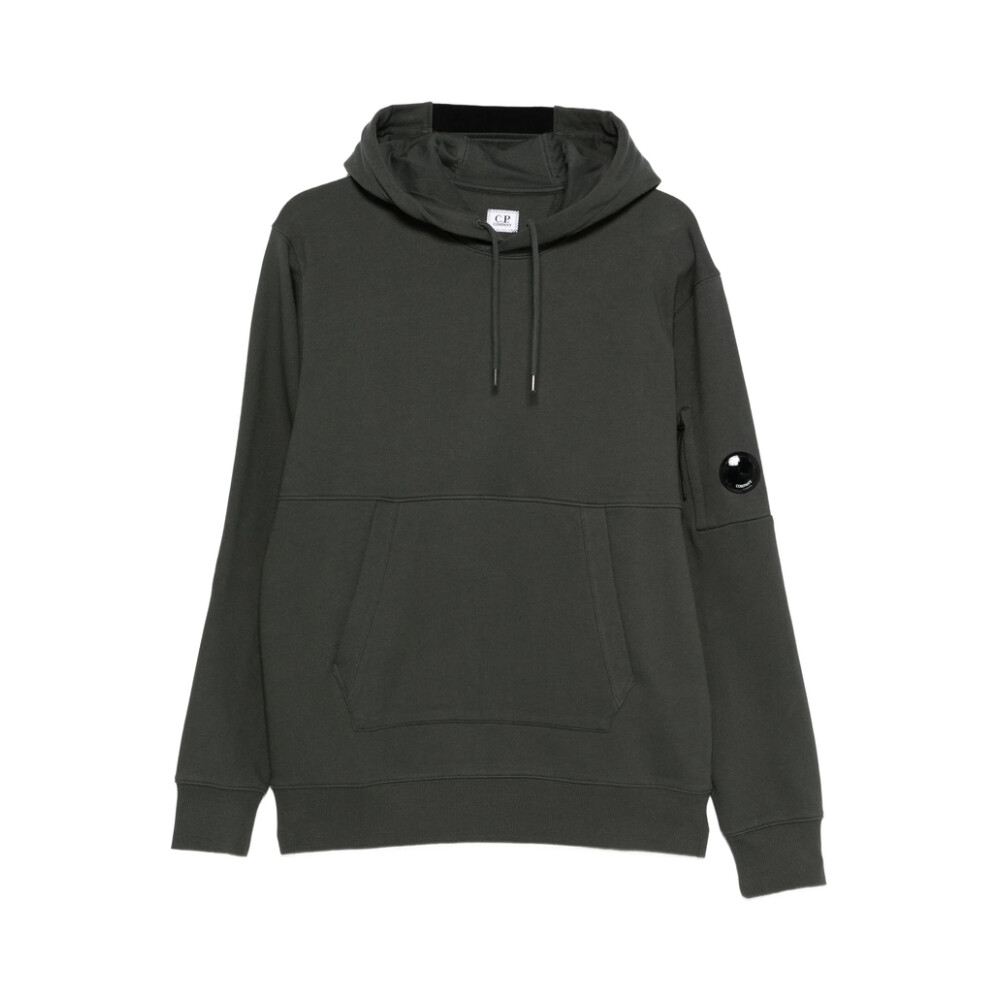 パーカー・フーディ C.P. Company Blue-Grey Cotton Zip-Fastened Sweatshirt CP Company Goggle Zip Hoodie – VintageFolk