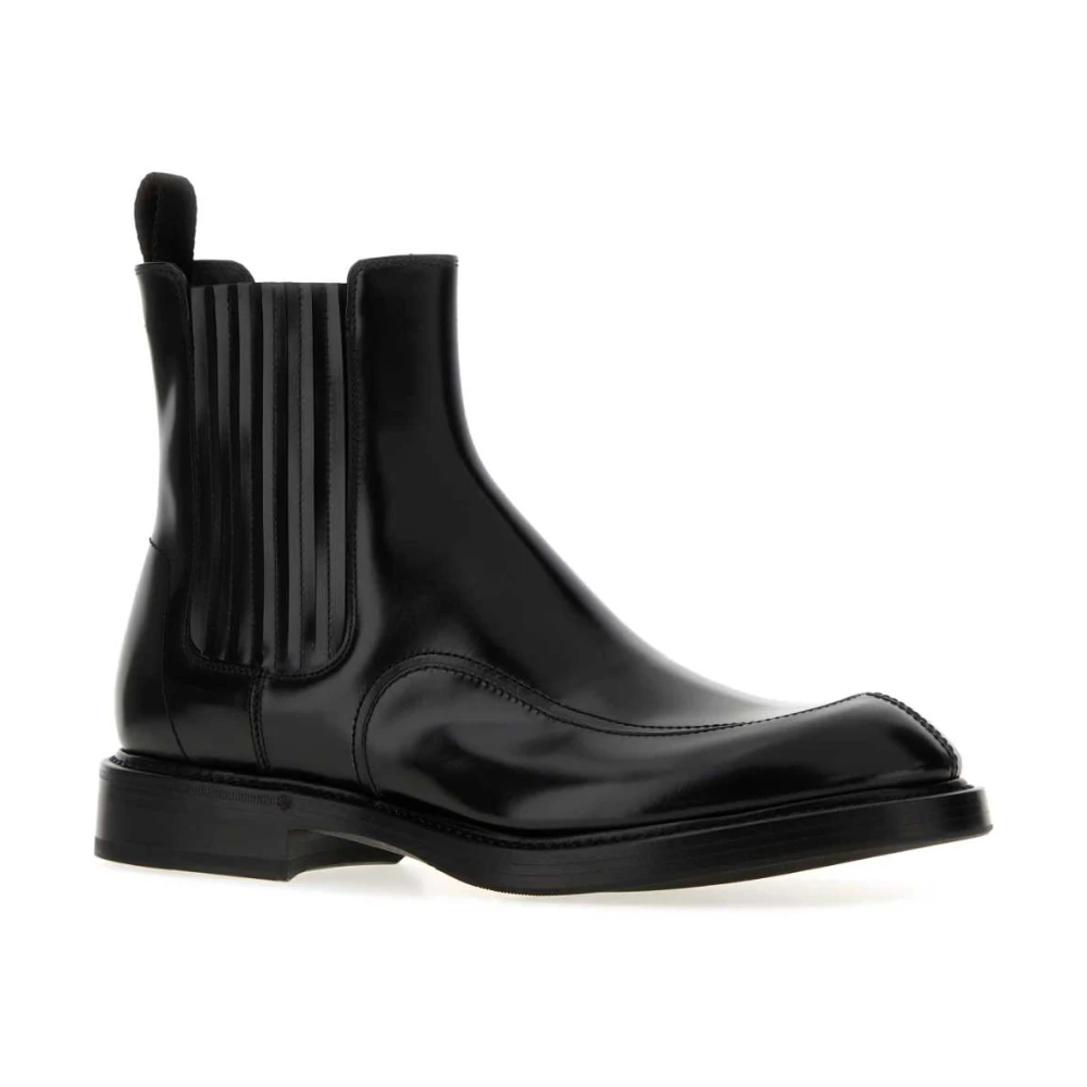 Dolce & Gabbana Leren enkellaarzen