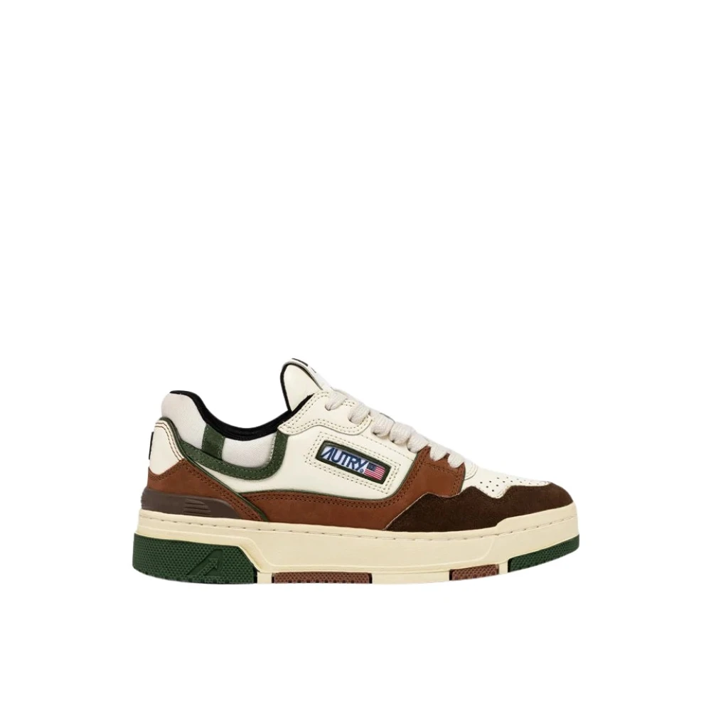 Autry Donna Multicolor Sneakers In Pelle Con Inserti In Suede - Immagine 4