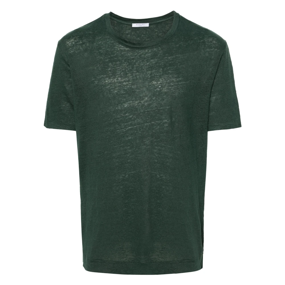 Boglioli T-Shirts Green Heren