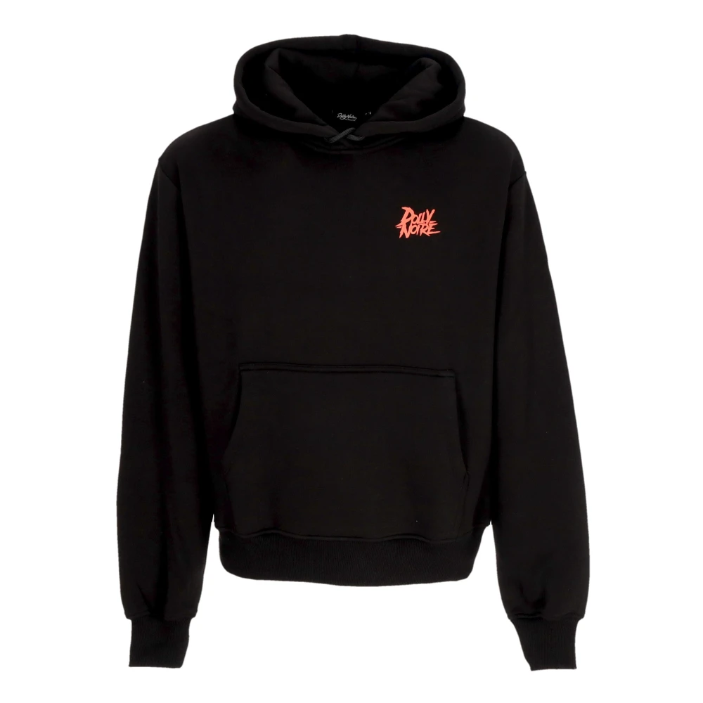 Dolly Noire Zwarte hoodie met voorvak Black Heren