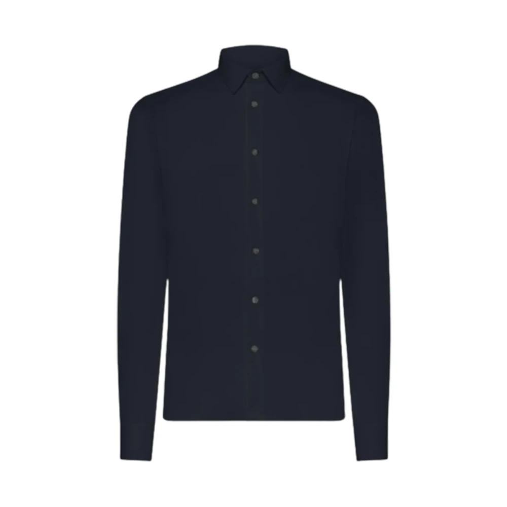 Rrd Men's Blue Casual Shirts, 2XL, Dark Shirt