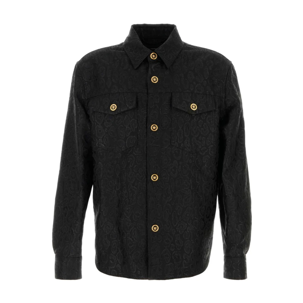 Versace Uomo Nero Giacche, L, New,