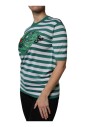 t-shirt-a-col-rond-a-feuilles-rayees