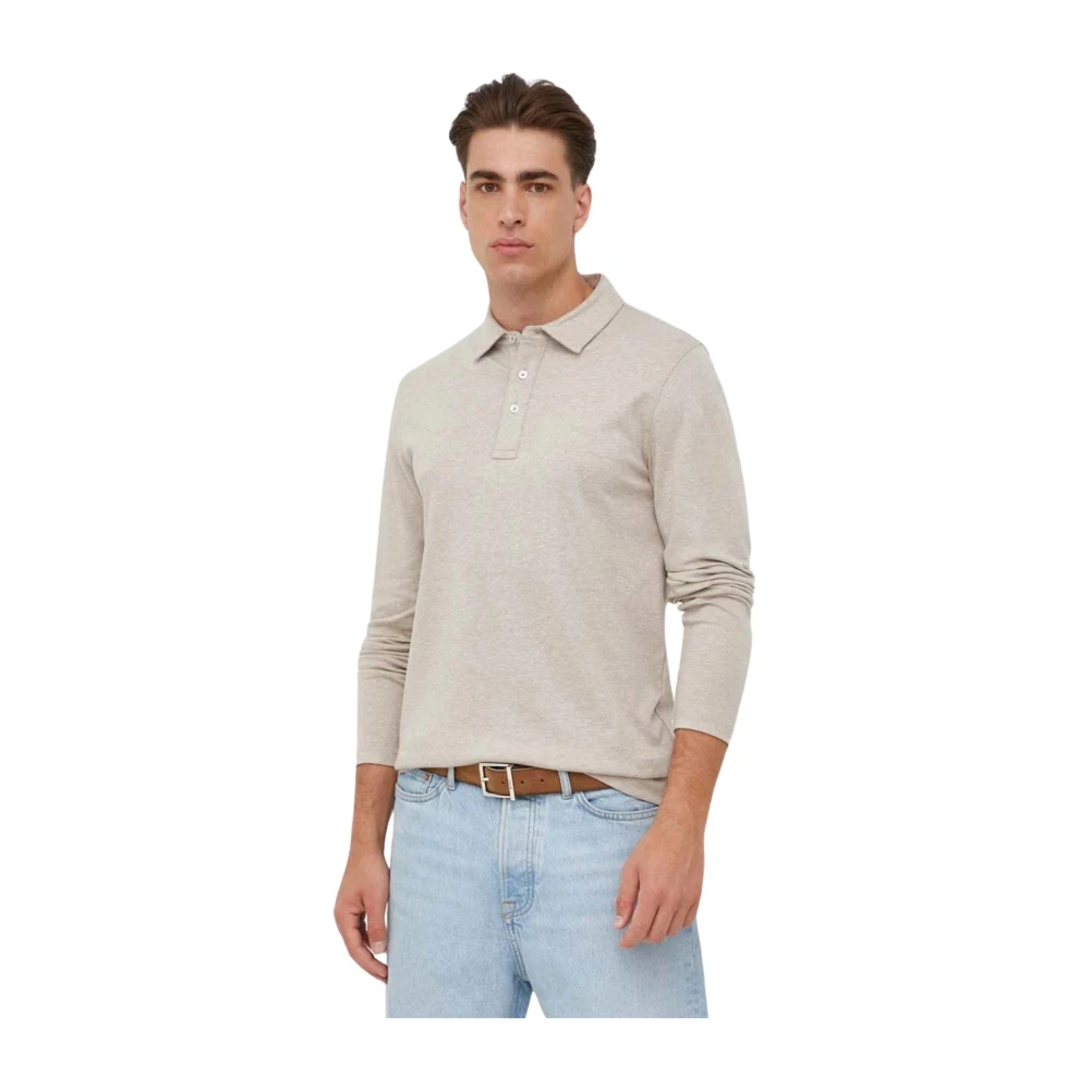 Michael Kors Elegante poloshirt Beige Heren