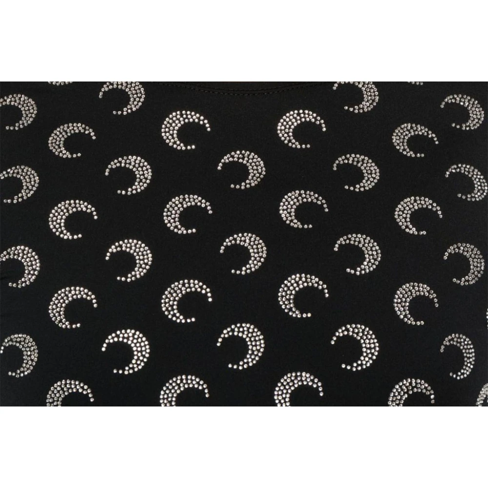 Marine Serre Halve Maan Sweater Black Dames