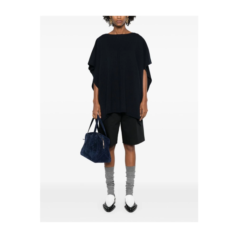 Fabiana Filippi Blauwe bovenkleding Aw24 Damesmode Black Dames