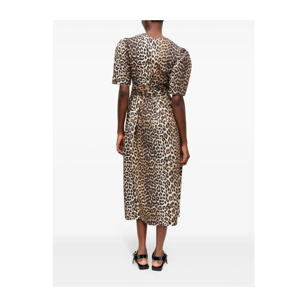 Ganni Multikleur Stijlvolle Jurken Multicolor Dames