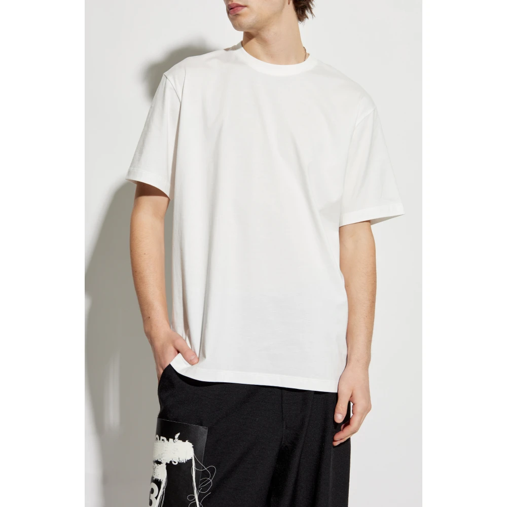 Y-3 T-shirt met print White Heren