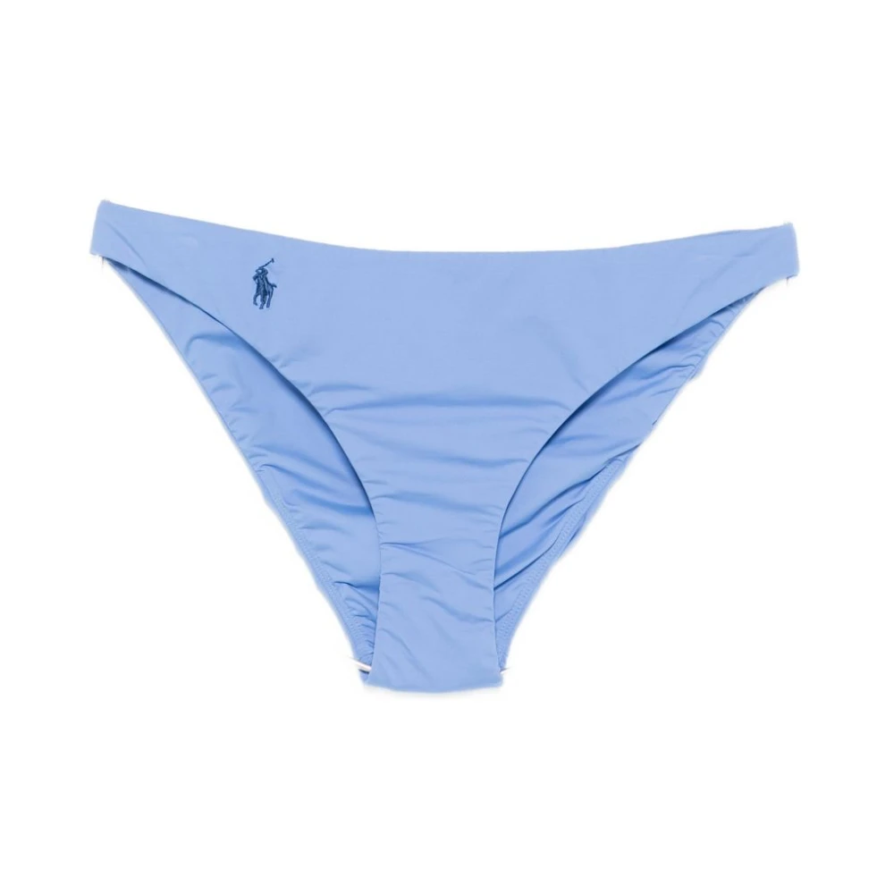 Polo Ralph Lauren Blue Minimal Solids Bikini Bottom - Female - Bikinis - M - Swimwear