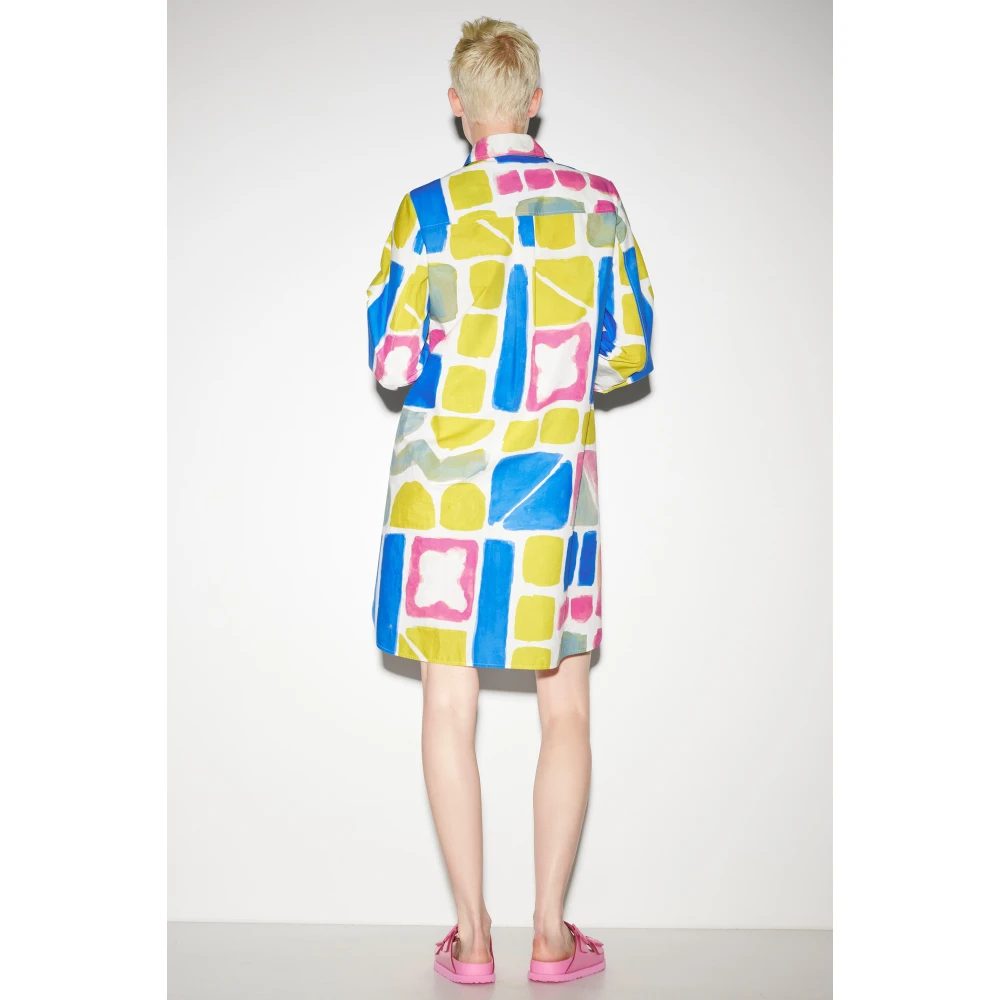 LUISA CERANO Ethnic-Print Overhemdjurk Multicolor Dames