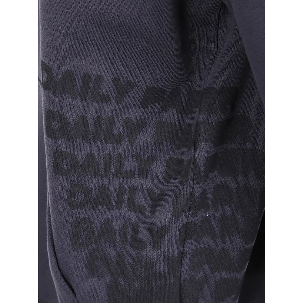 Daily Paper Obsidian Black Overload Hoodie Black Heren
