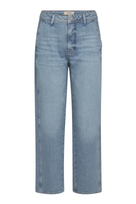 MOS MOSH Straight Jeans Blå W26