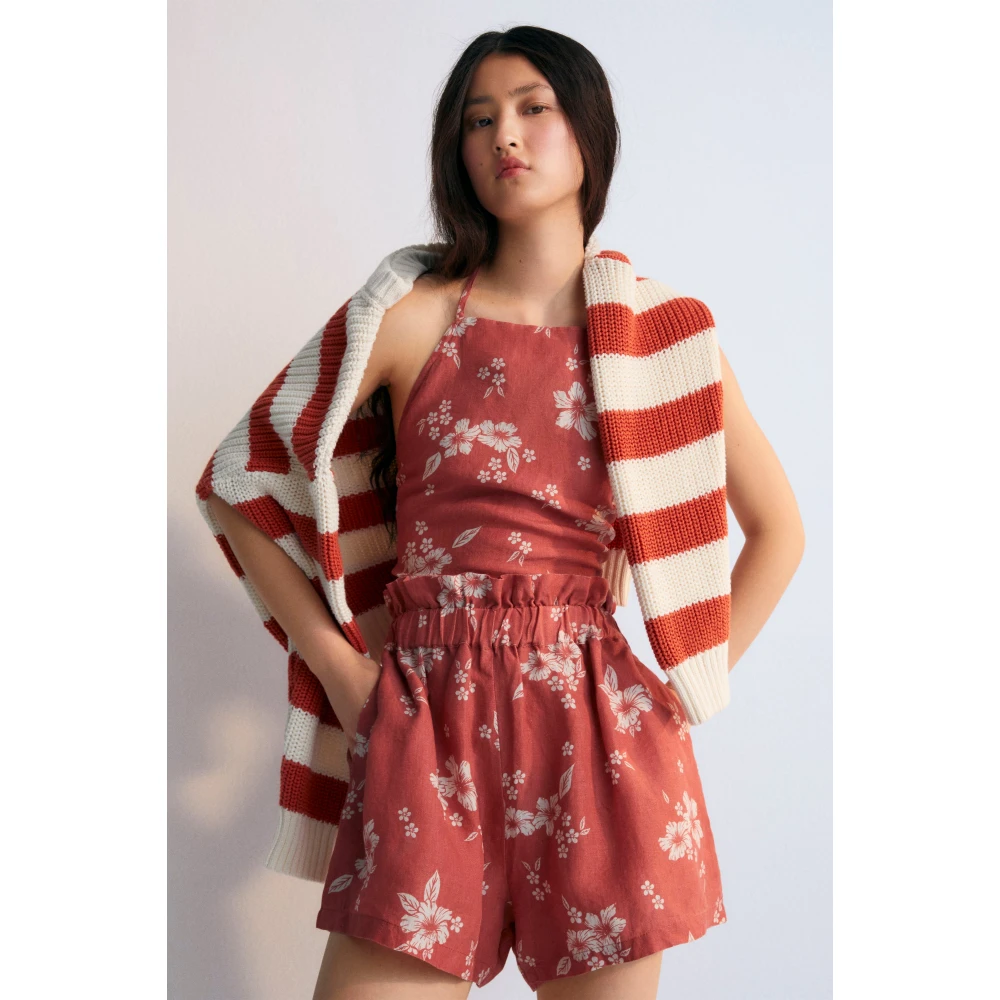 The New Society Nauplia Vrouw Kort Red Dames