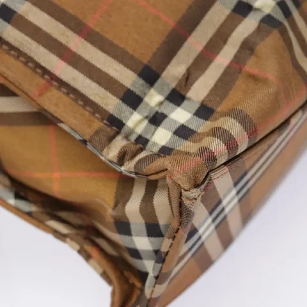 Burberry Vintage Pre-owned Fabric totes Brown Dames