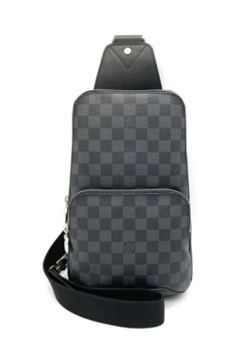 Pre-owned Damier Graphite Sling Bag