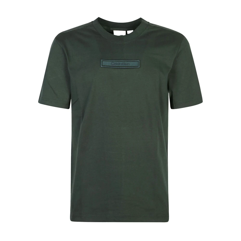 Calvin Klein Gröna T-shirts och Polos Green, Herr