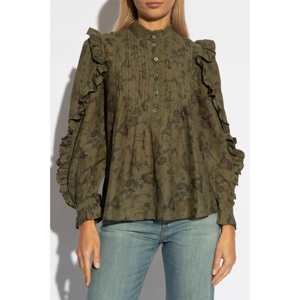 Zadig & Voltaire Timmy top Green Dames