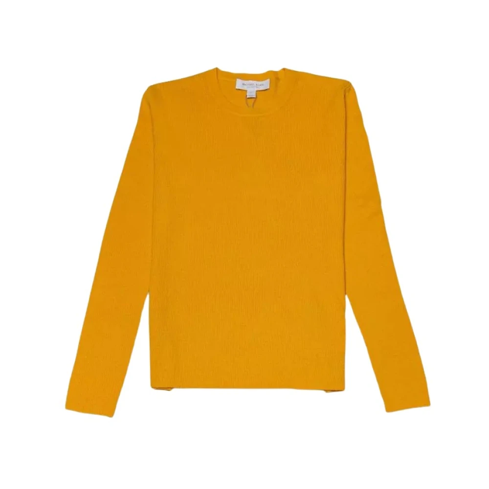 Michael Kors Gul cashmere-tröja Yellow, Dam