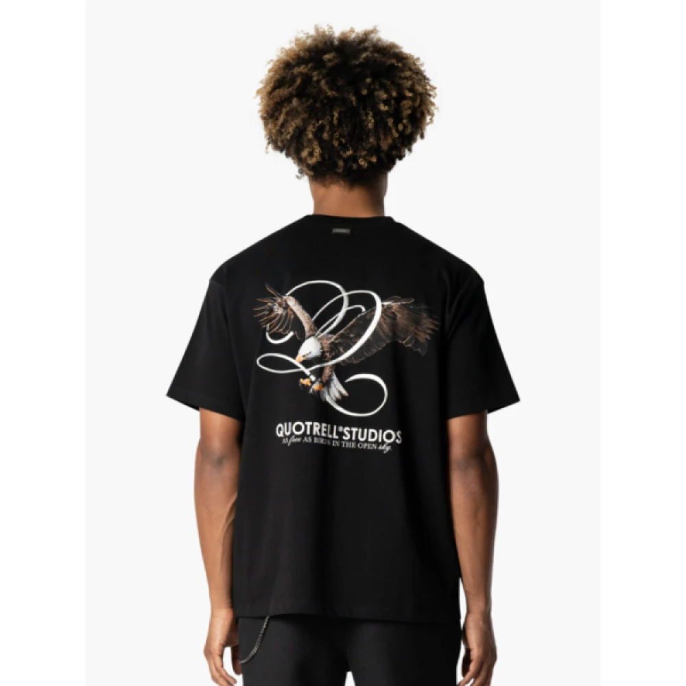 Quotrell Raptor T-Shirt Heren Zwart Black Heren