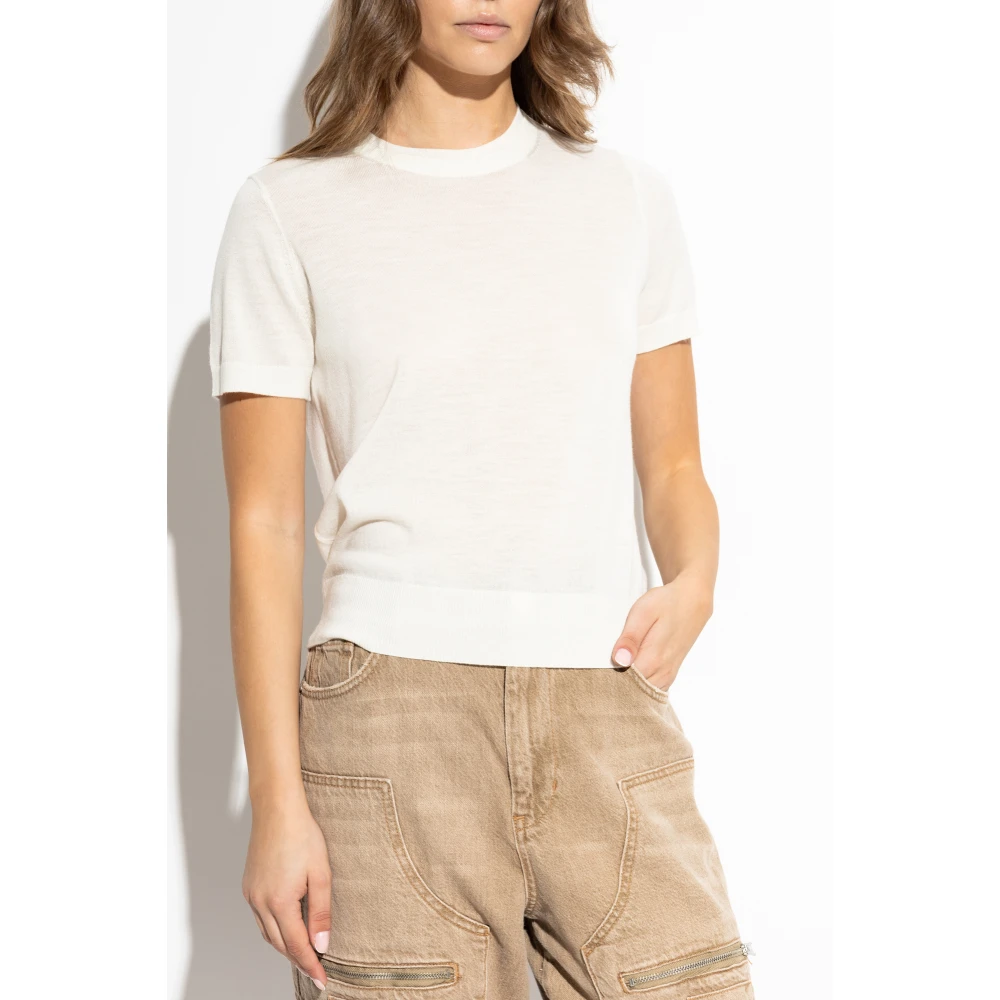 AllSaints Wol Top Bern Beige Dames