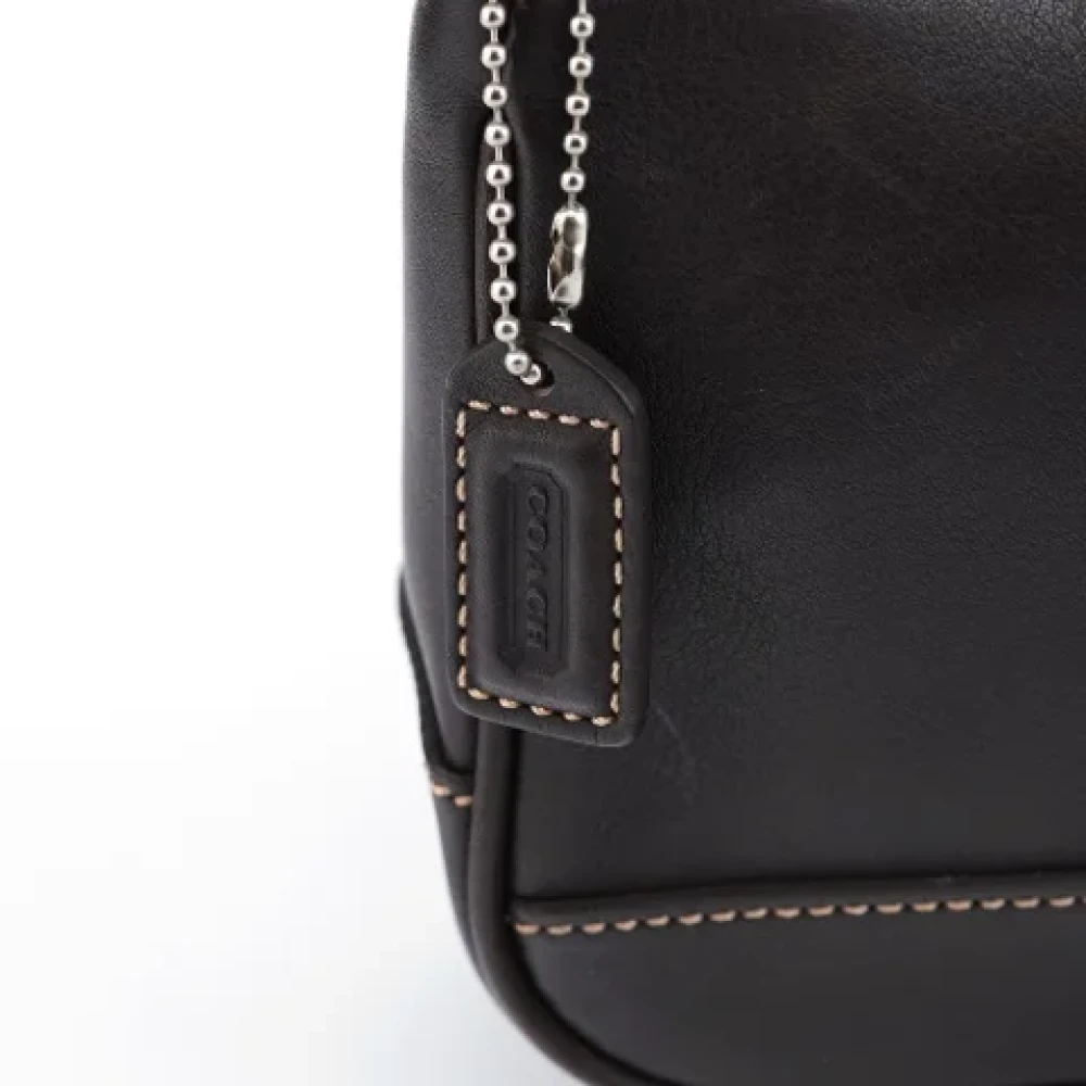 Coach Pre-owned Leather handbags Brown Dames