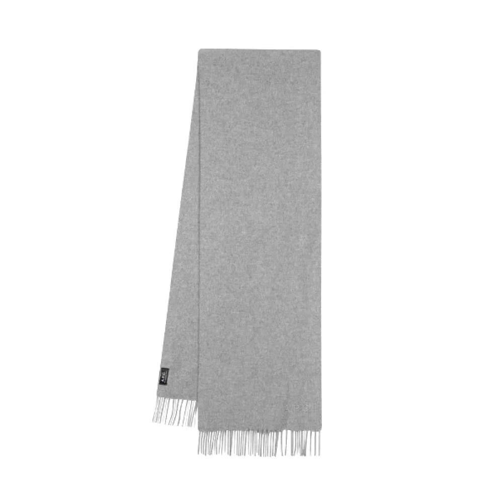 Bufanda de Lana Gris - A.p.c. - Modalova