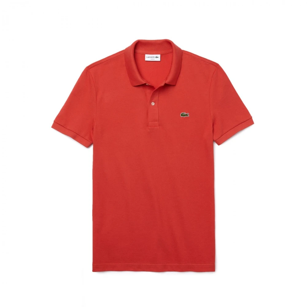 Lacoste Men's Red Slim Fit Polo Shirt