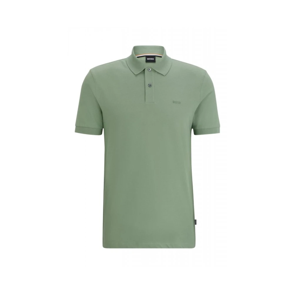 Hugo Men's Green Polo Shirts, 3XL, Pallas Polo