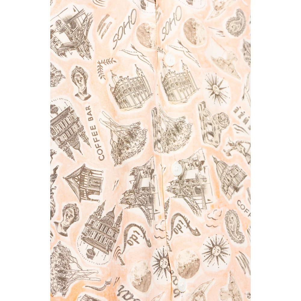 Paul Smith Kortemouwenshirt Orange Heren