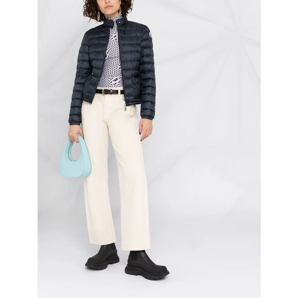 Moncler Blauwe Winterjassen Blue Dames