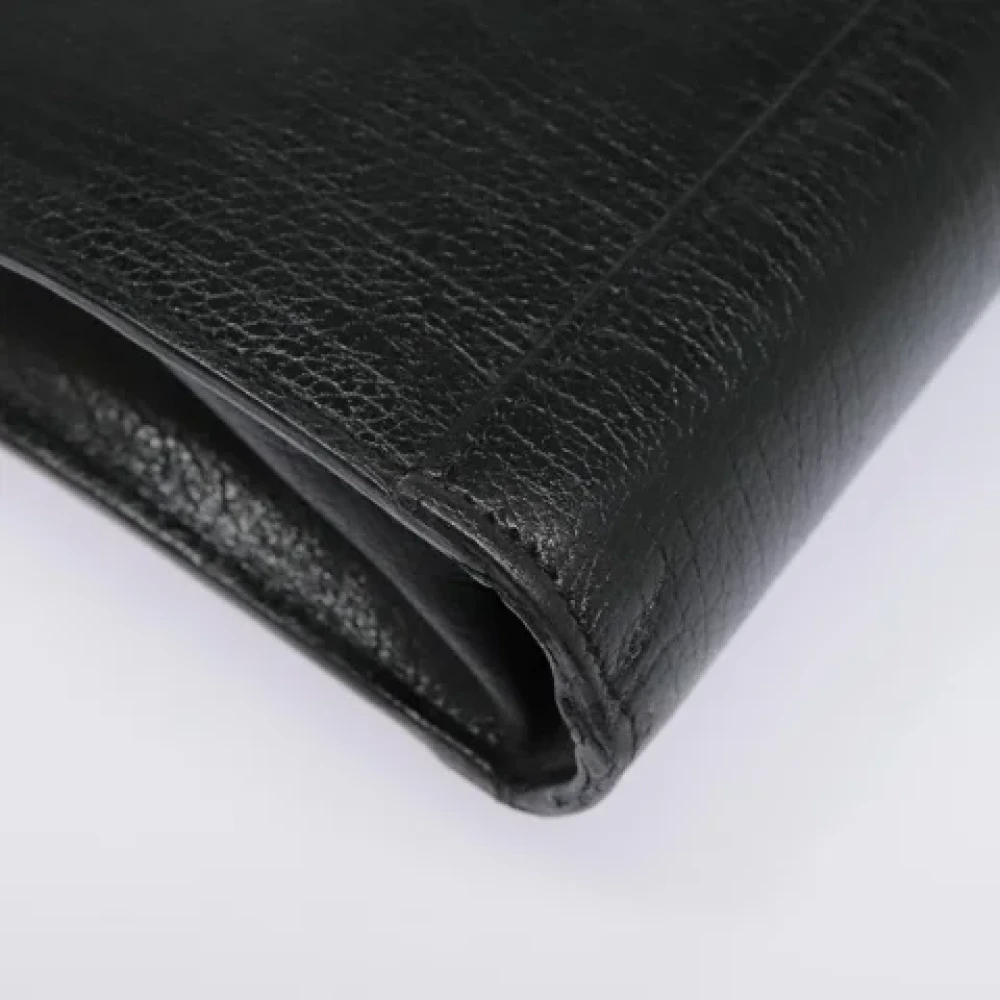 Bally Pre-owned Leather briefcases Black Heren