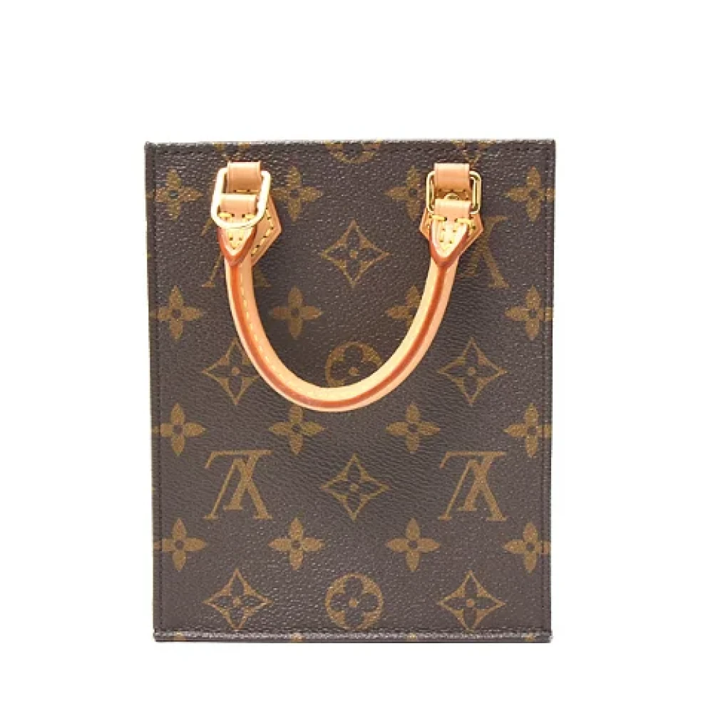 Louis Vuitton Vintage Pre-owned Canvas handbags Brown Dames