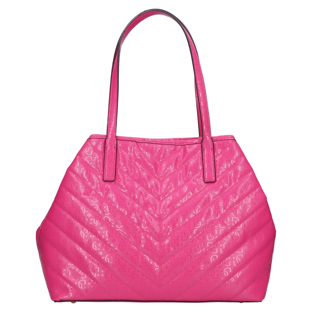 Guess Eco-leren Tote Bag Pink Dames